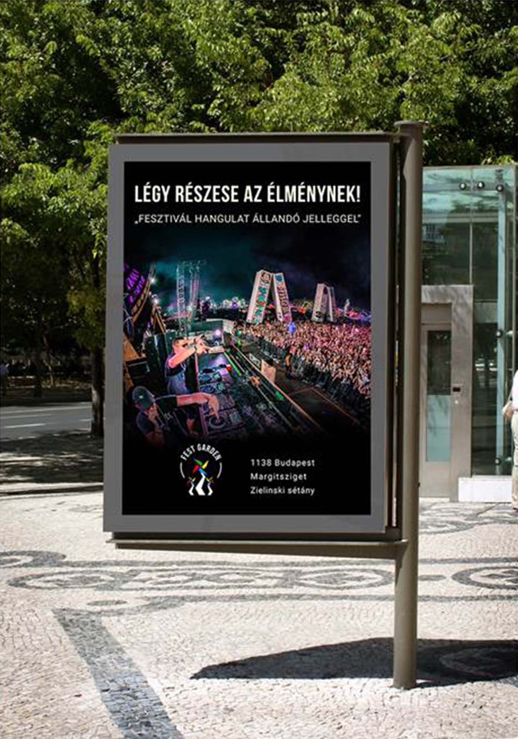 Samu Márton grafikus képzés végén leadott vizsgaremek 