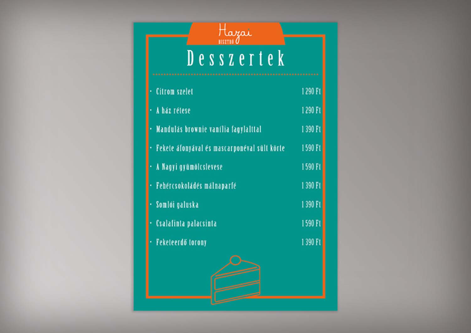Gyurkovits Norbert grafikus képzés végén leadott vizsgaremek 