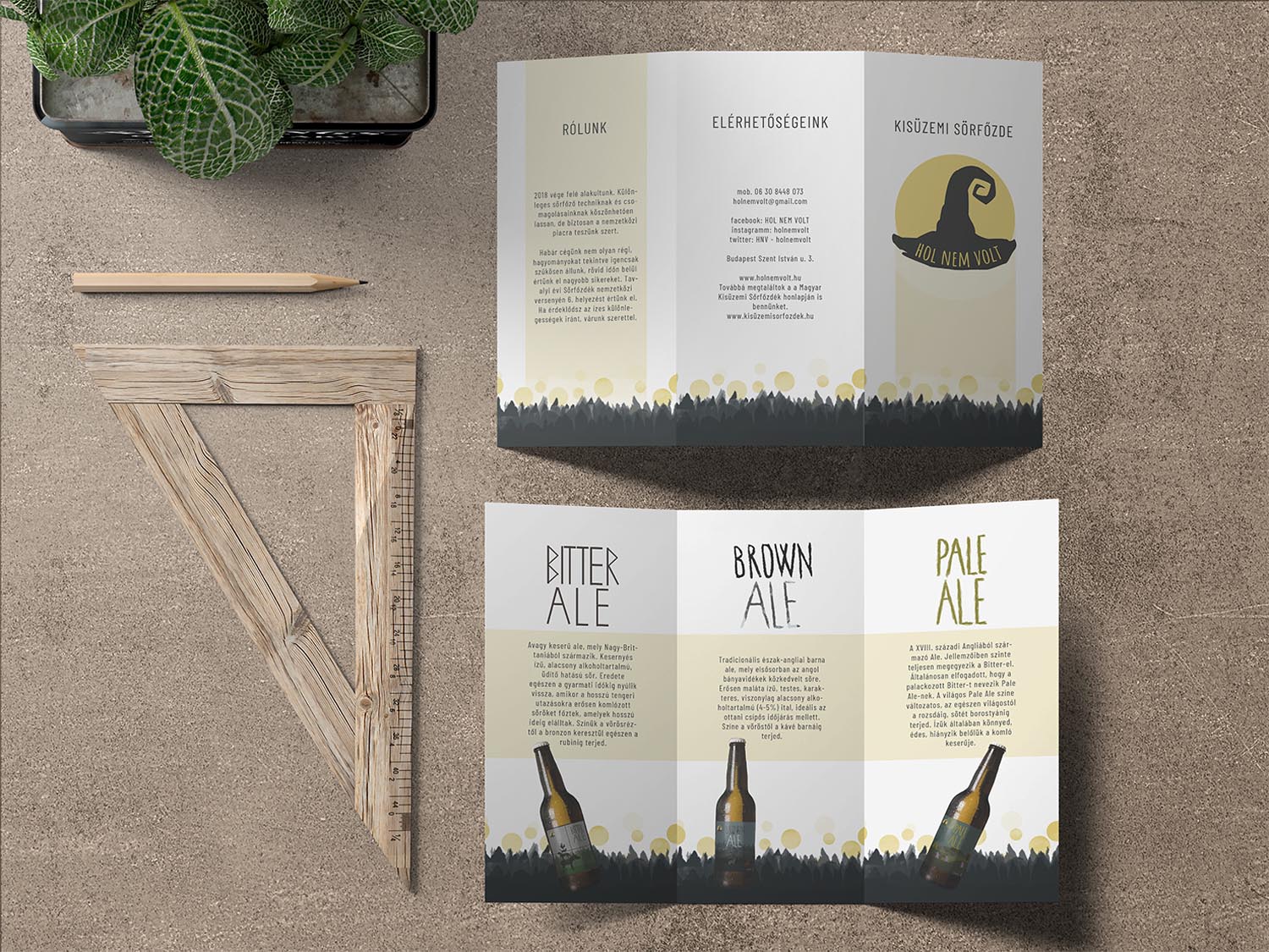 Soós Kincső grafikus képzés végén leadott vizsgaremek 