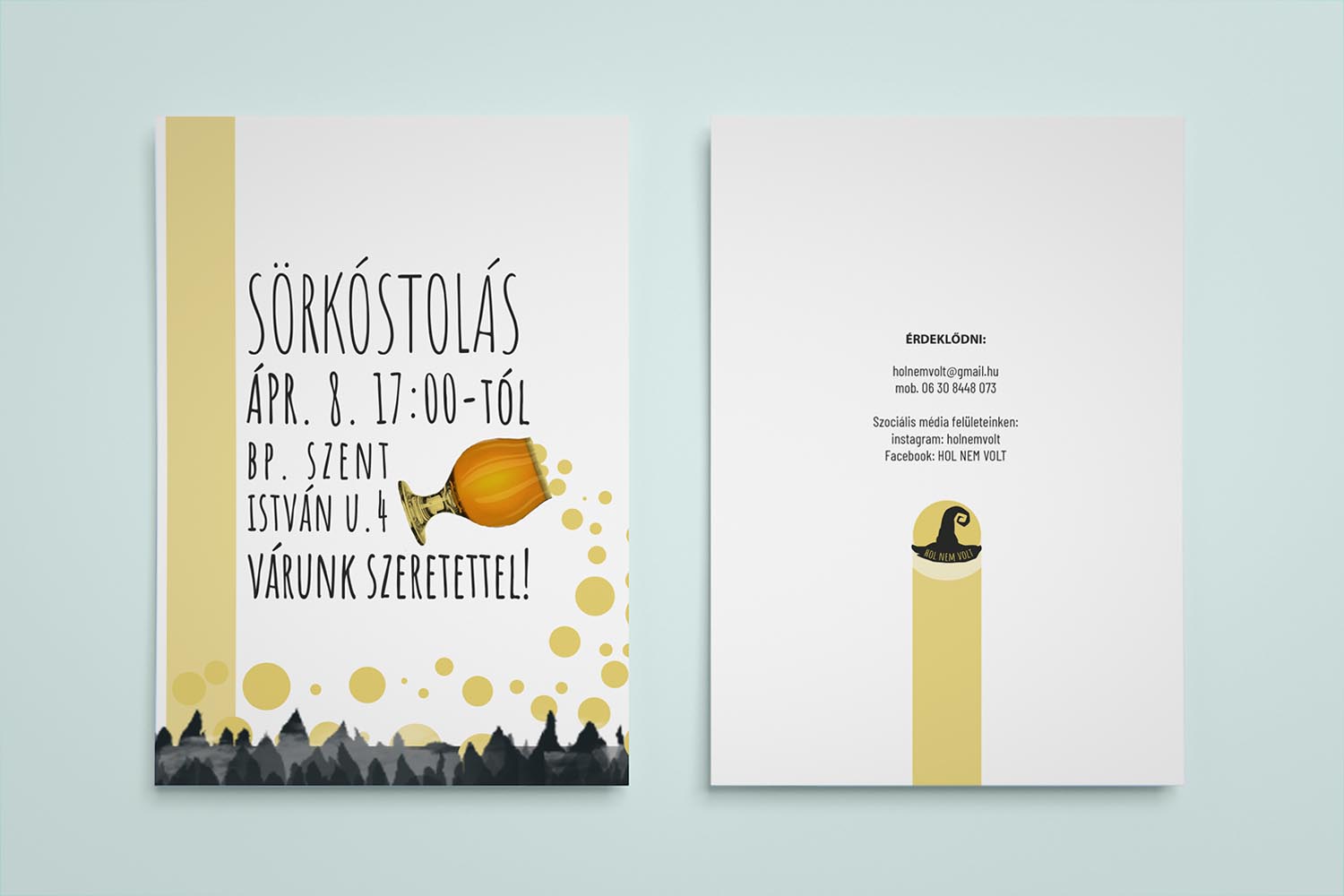 Soós Kincső grafikus képzés végén leadott vizsgaremek 