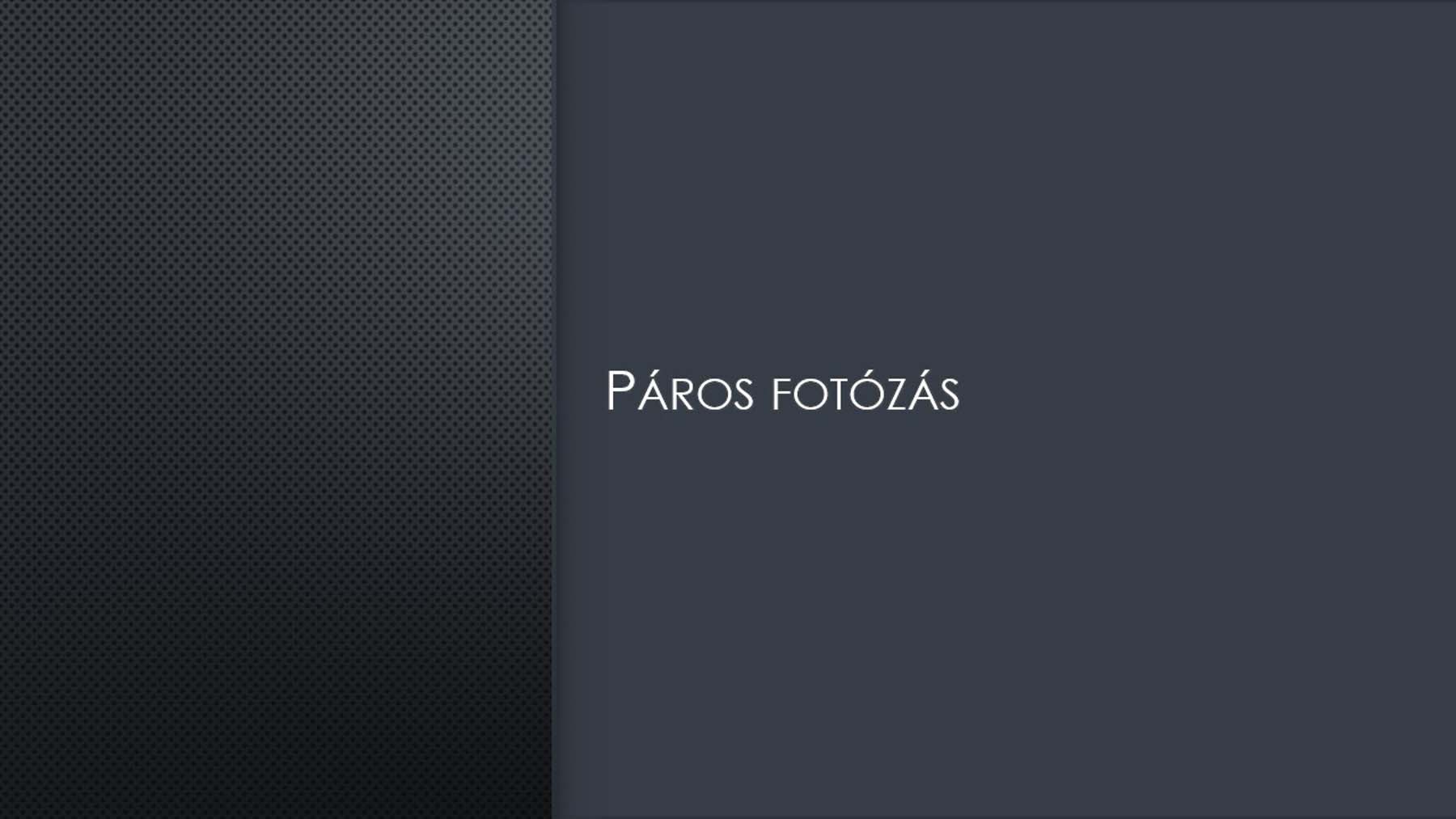 Bodor Péter fotográfus fotográfus vizsgaremek 