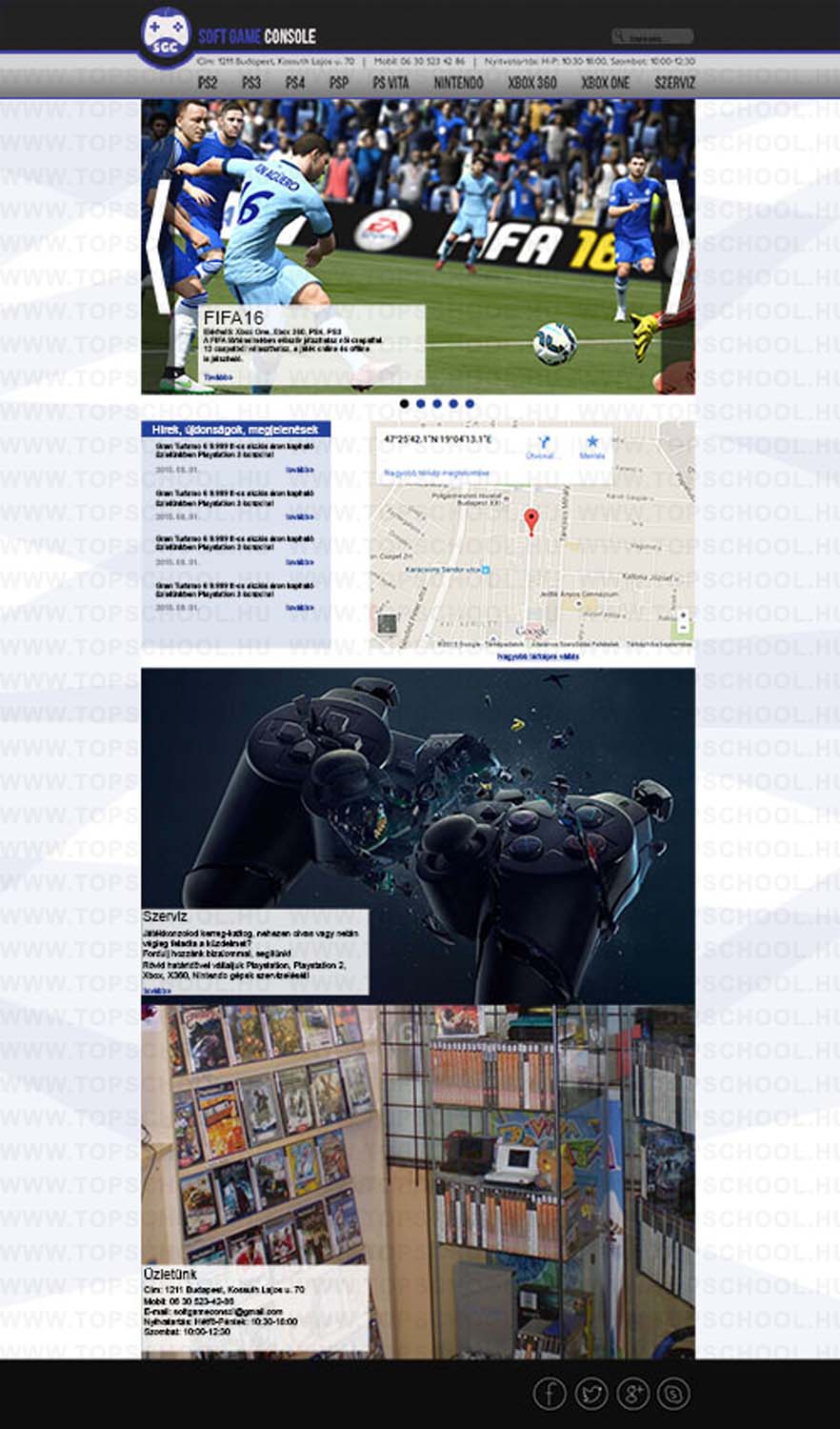 Bordás Nikolett grafikus képzés végén leadott vizsgaremek 