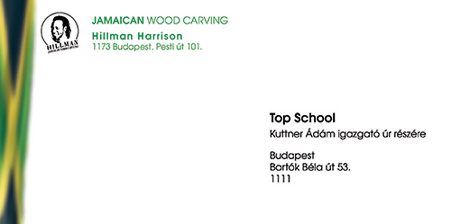 Harrison Mariann grafikus képzés végén leadott vizsgaremek 