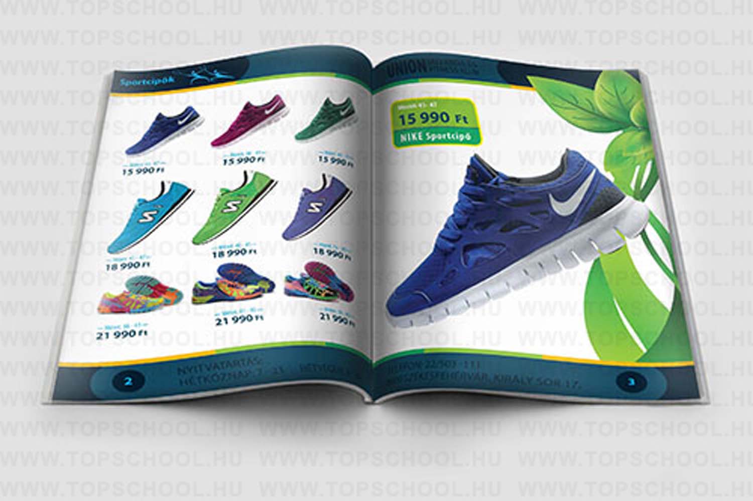 Kulifai Ágnes grafikus képzés végén leadott vizsgaremek 