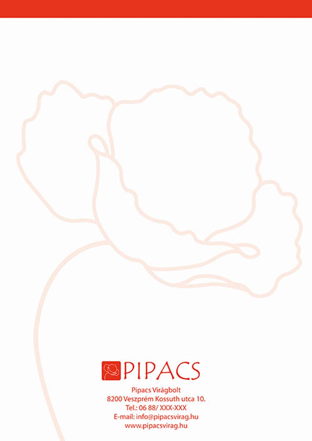 Sebestyén Anita grafikus képzés végén leadott vizsgaremek 