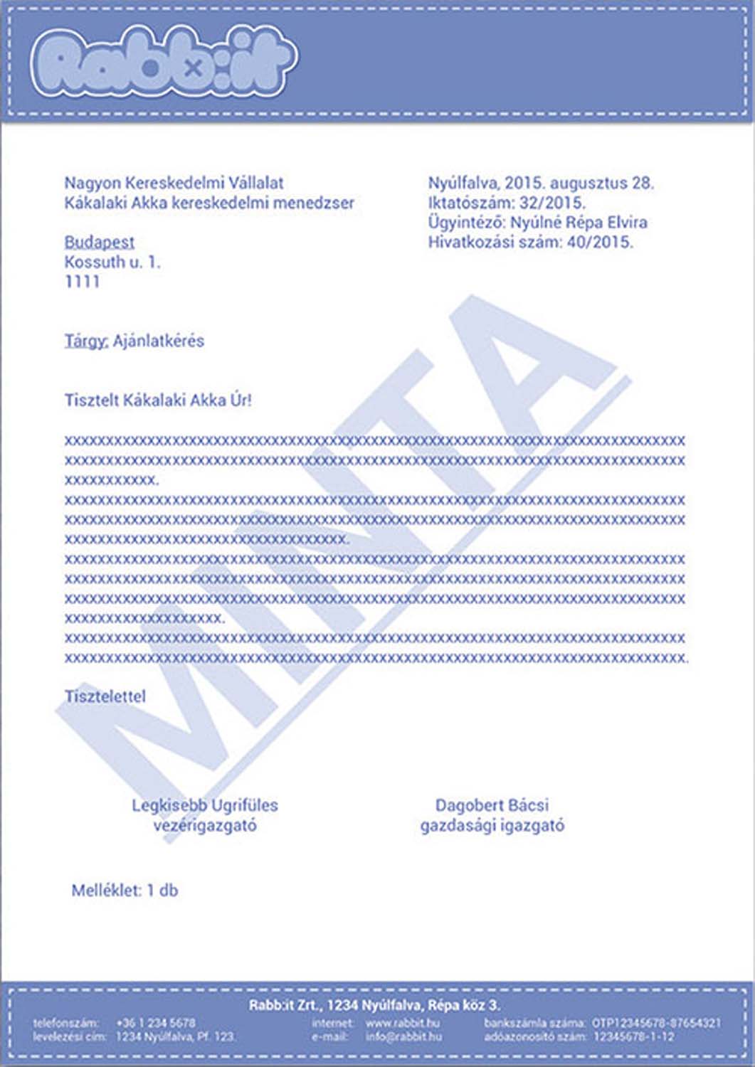 Szabó Anita grafikus képzés végén leadott vizsgaremek 