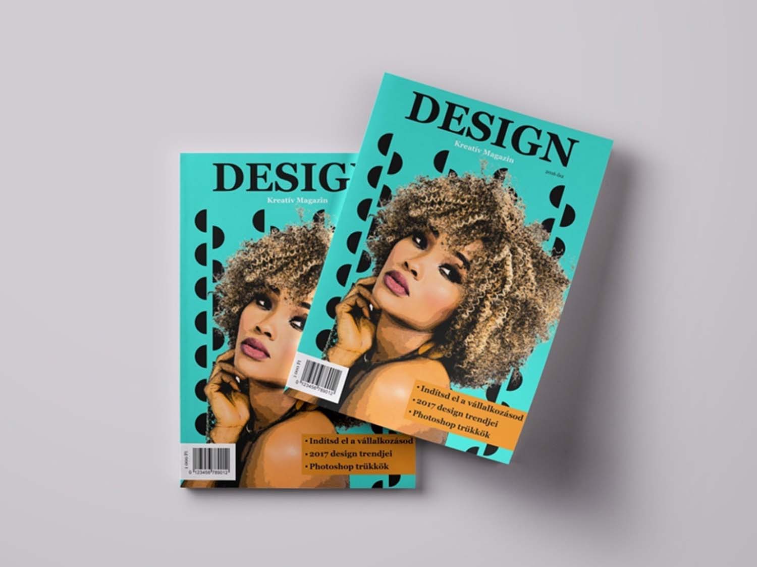 Kaspári Júlia grafikus képzés végén leadott portfólió 