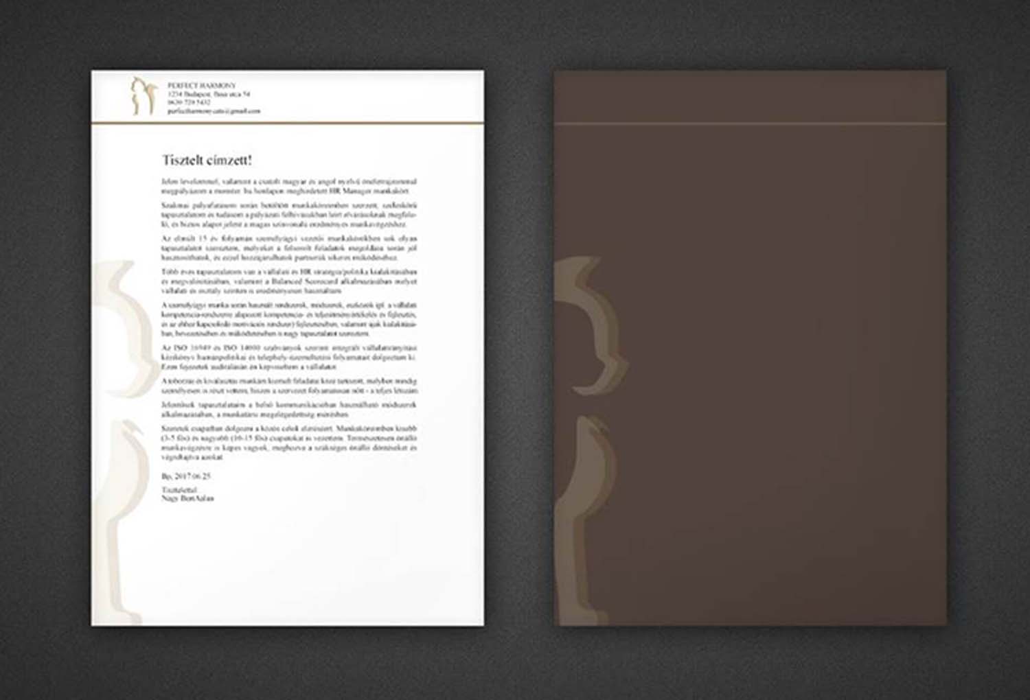 Kabai Dóra grafikus képzés végén leadott vizsgaremek 