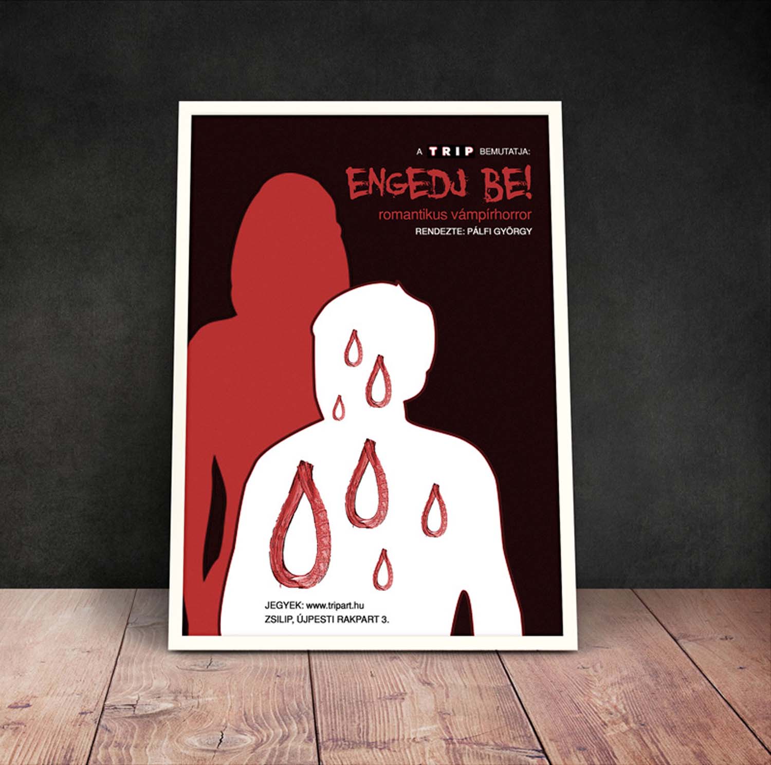 Kele Barbara grafikus képzés végén leadott portfólió 