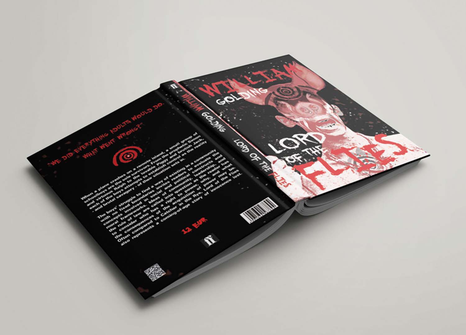 Kele Barbara grafikus képzés végén leadott portfólió 