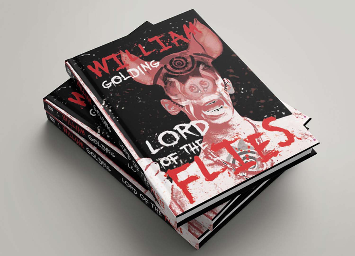 Kele Barbara grafikus képzés végén leadott portfólió 