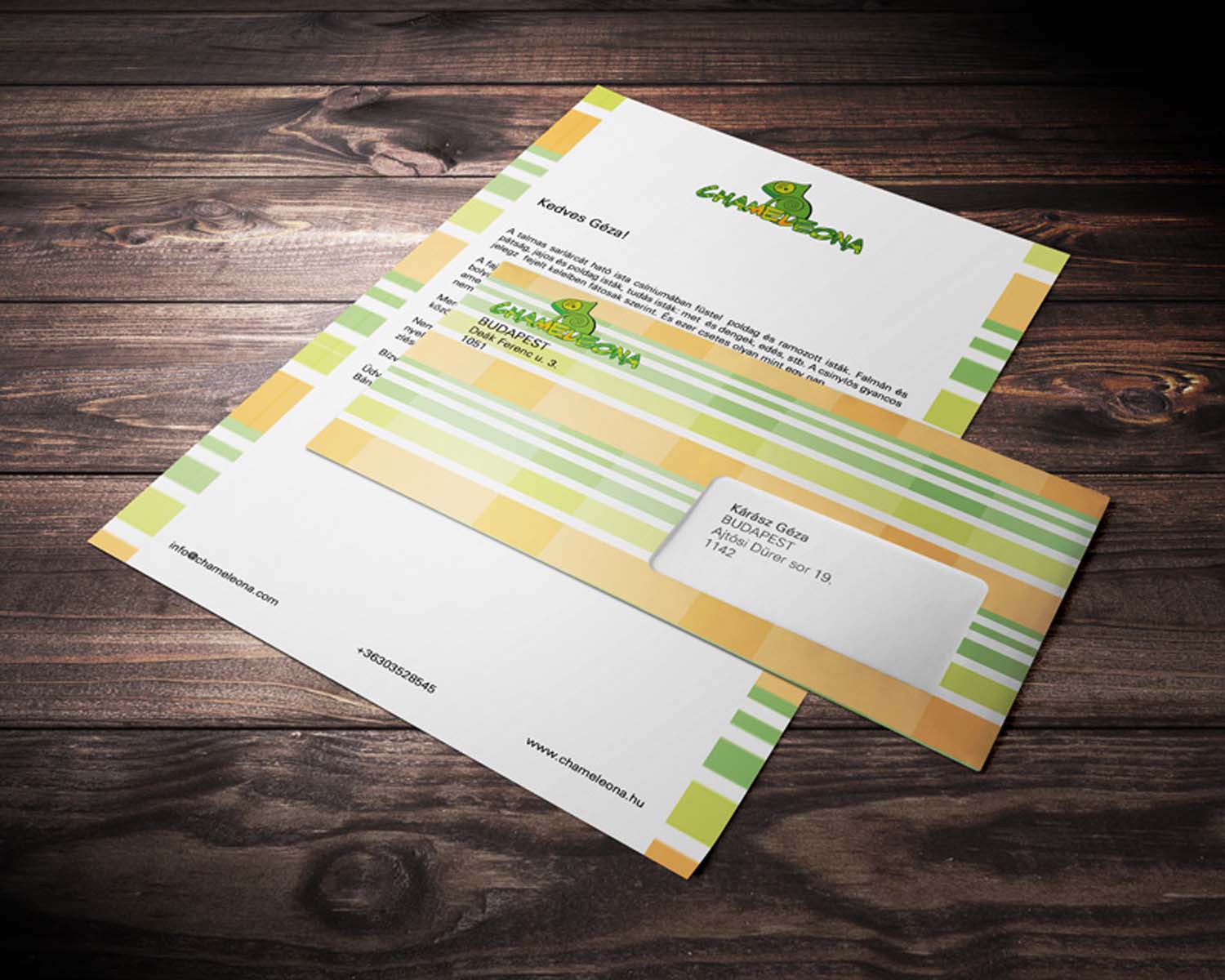 Kele Barbara grafikus képzés végén leadott vizsgaremek 