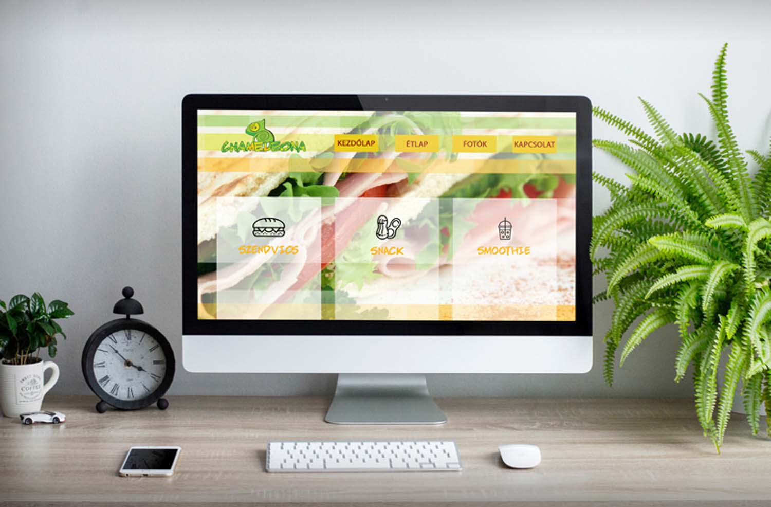 Kele Barbara grafikus képzés végén leadott vizsgaremek 