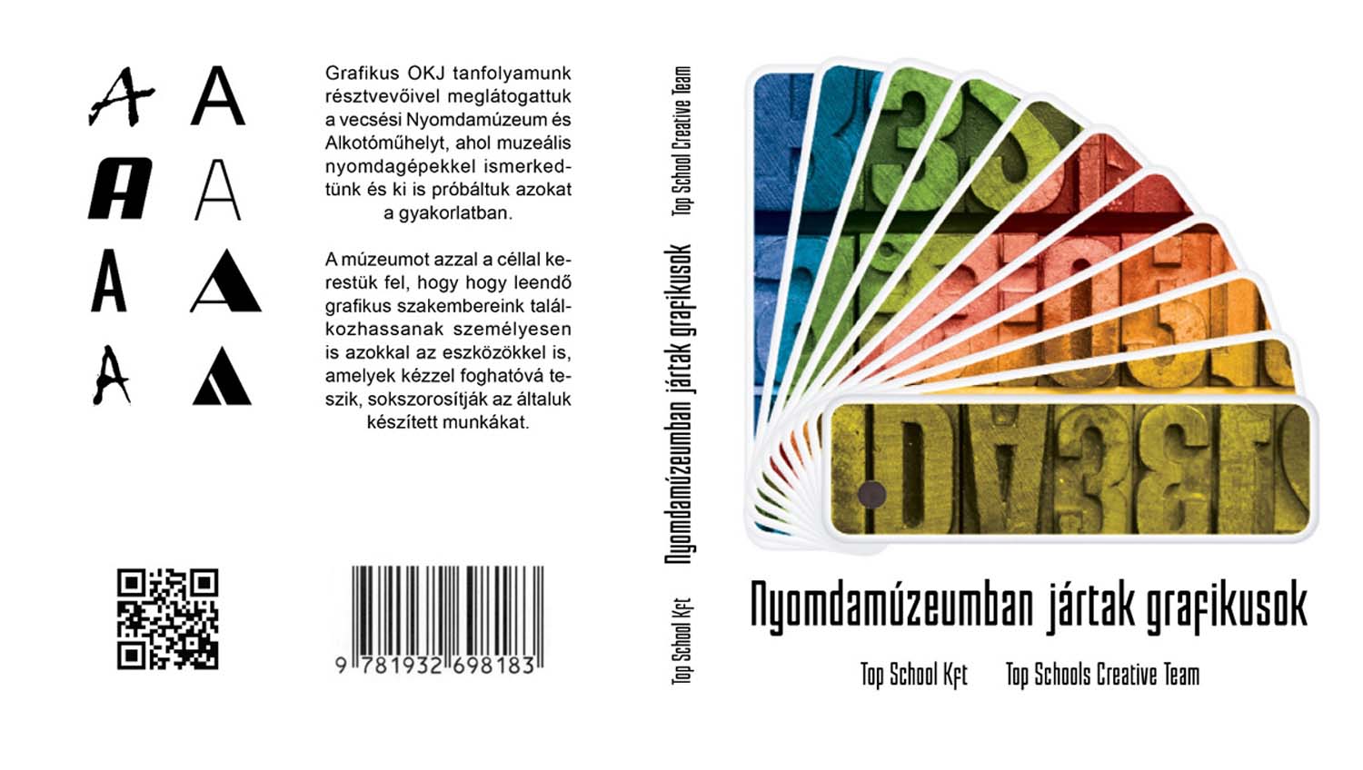 Forgács Levente grafikus képzés végén leadott portfólió 