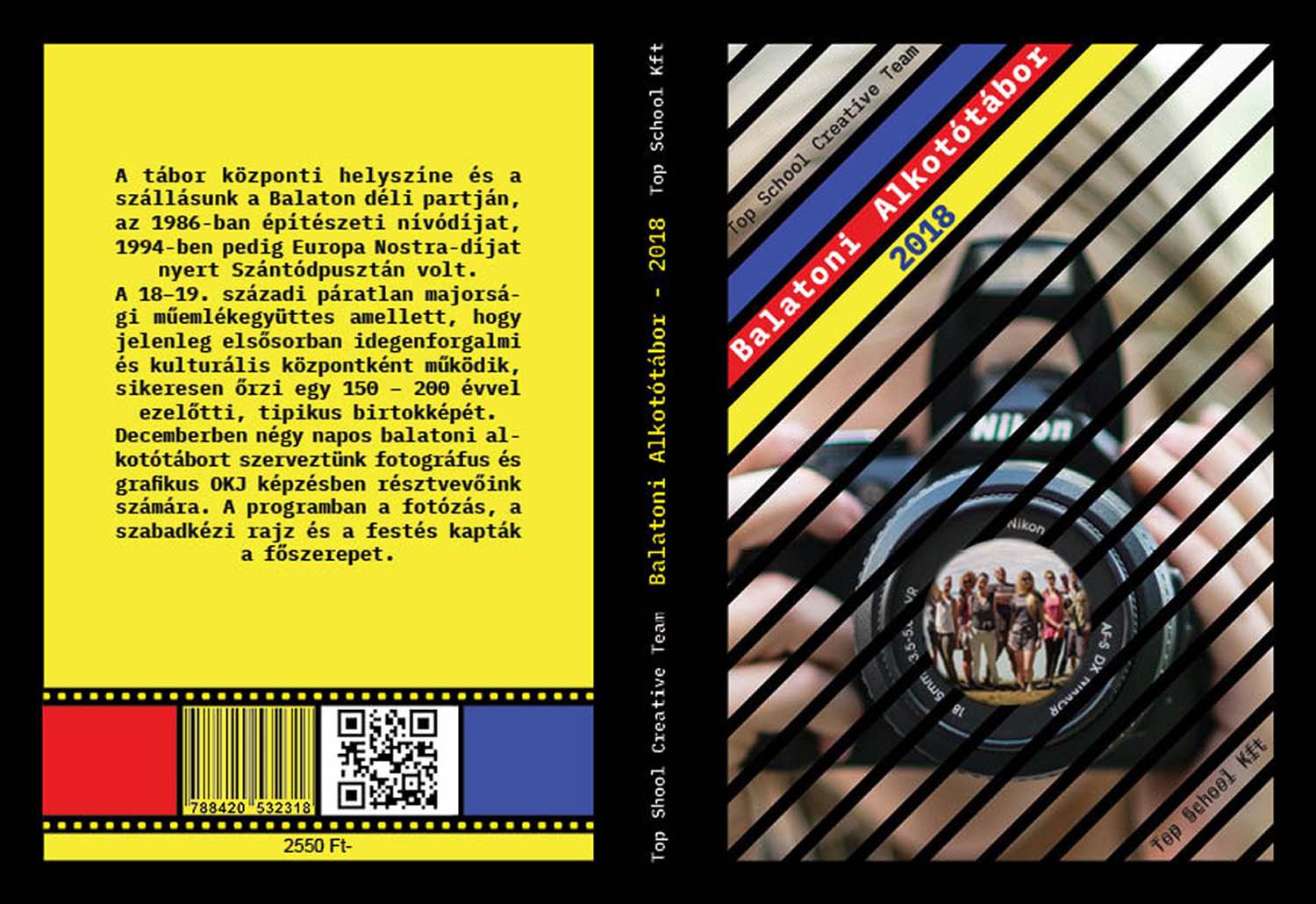 Forgács Levente grafikus képzés végén leadott portfólió 