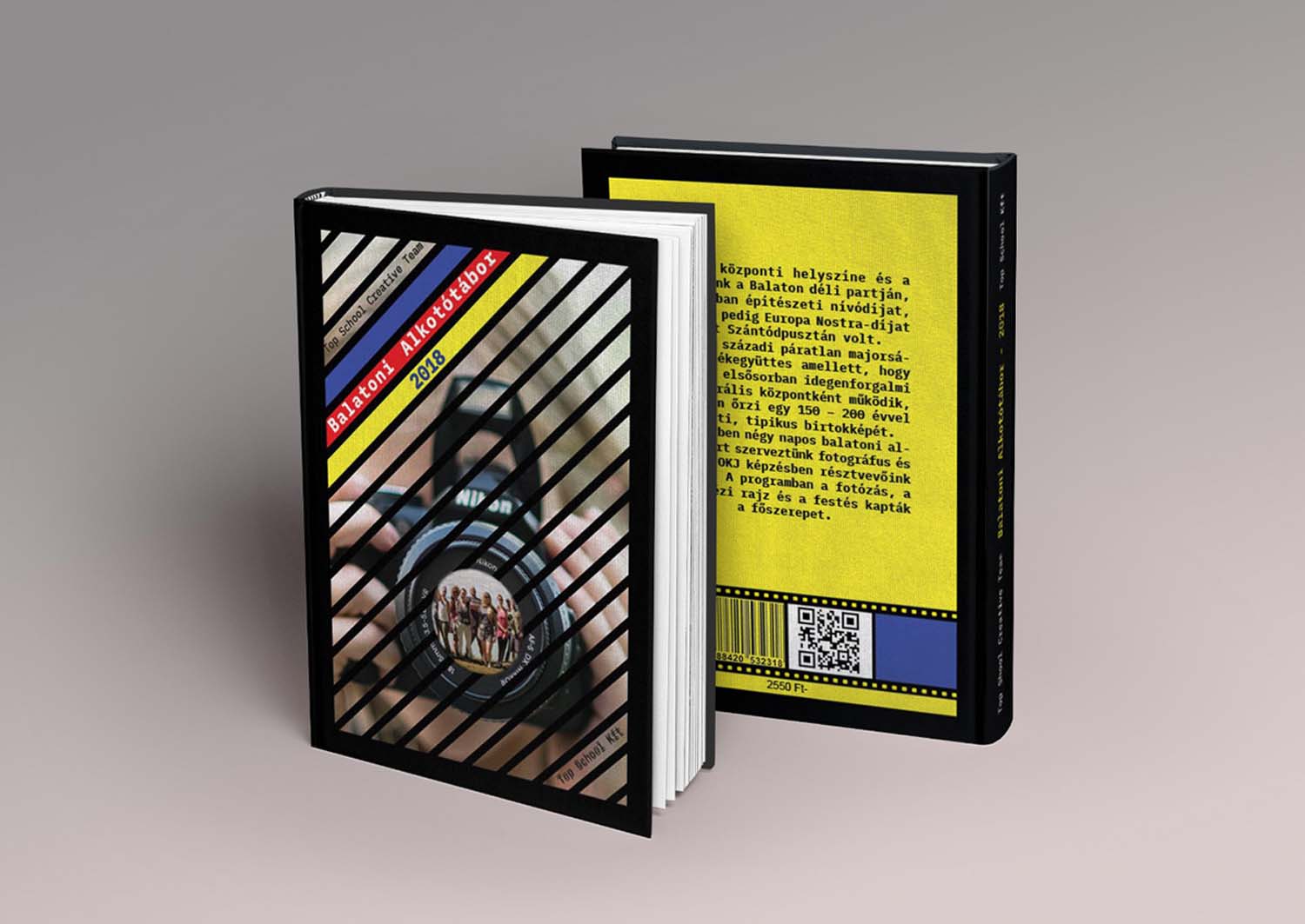 Forgács Levente grafikus képzés végén leadott portfólió 