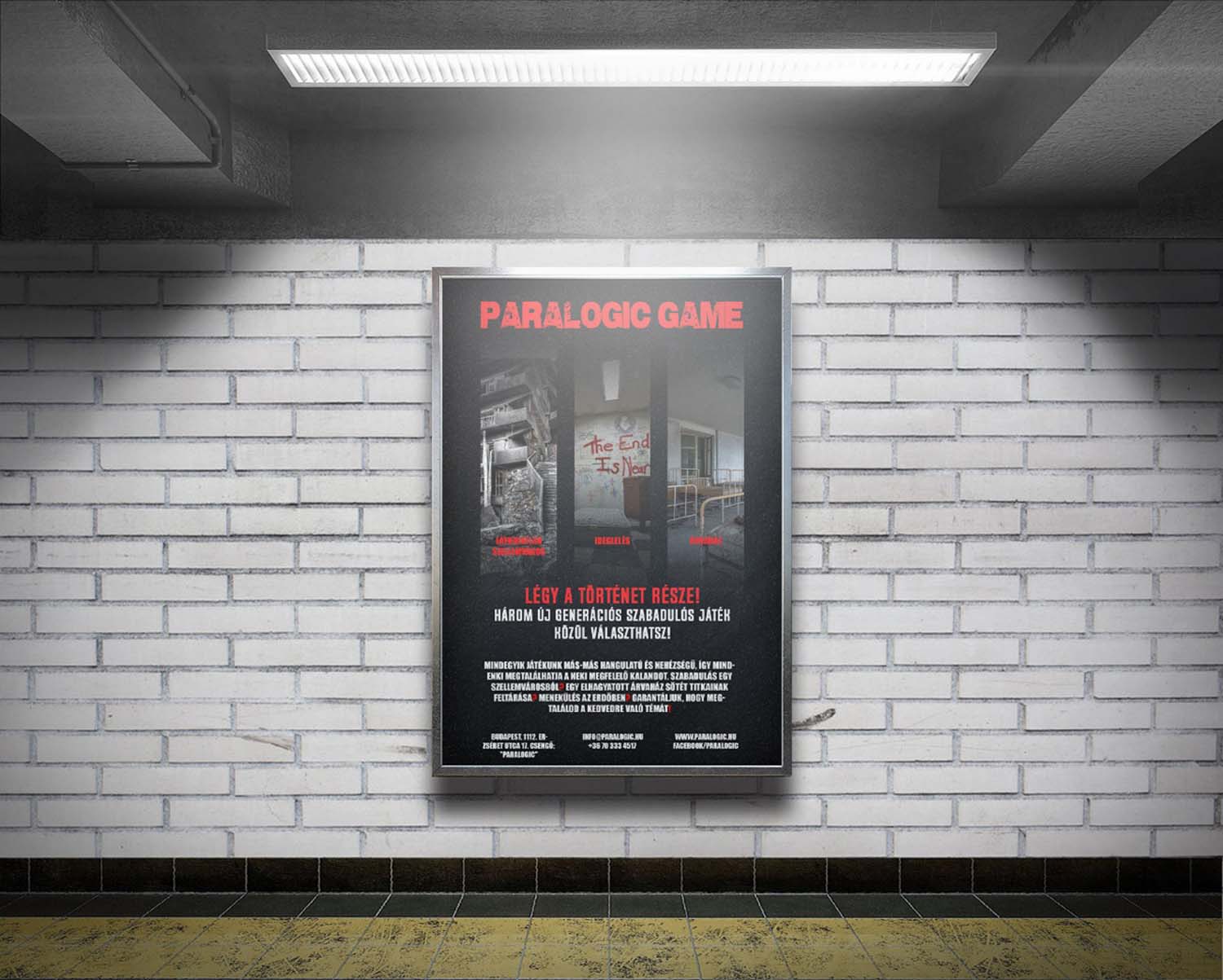 Forgács Levente grafikus képzés végén leadott portfólió 