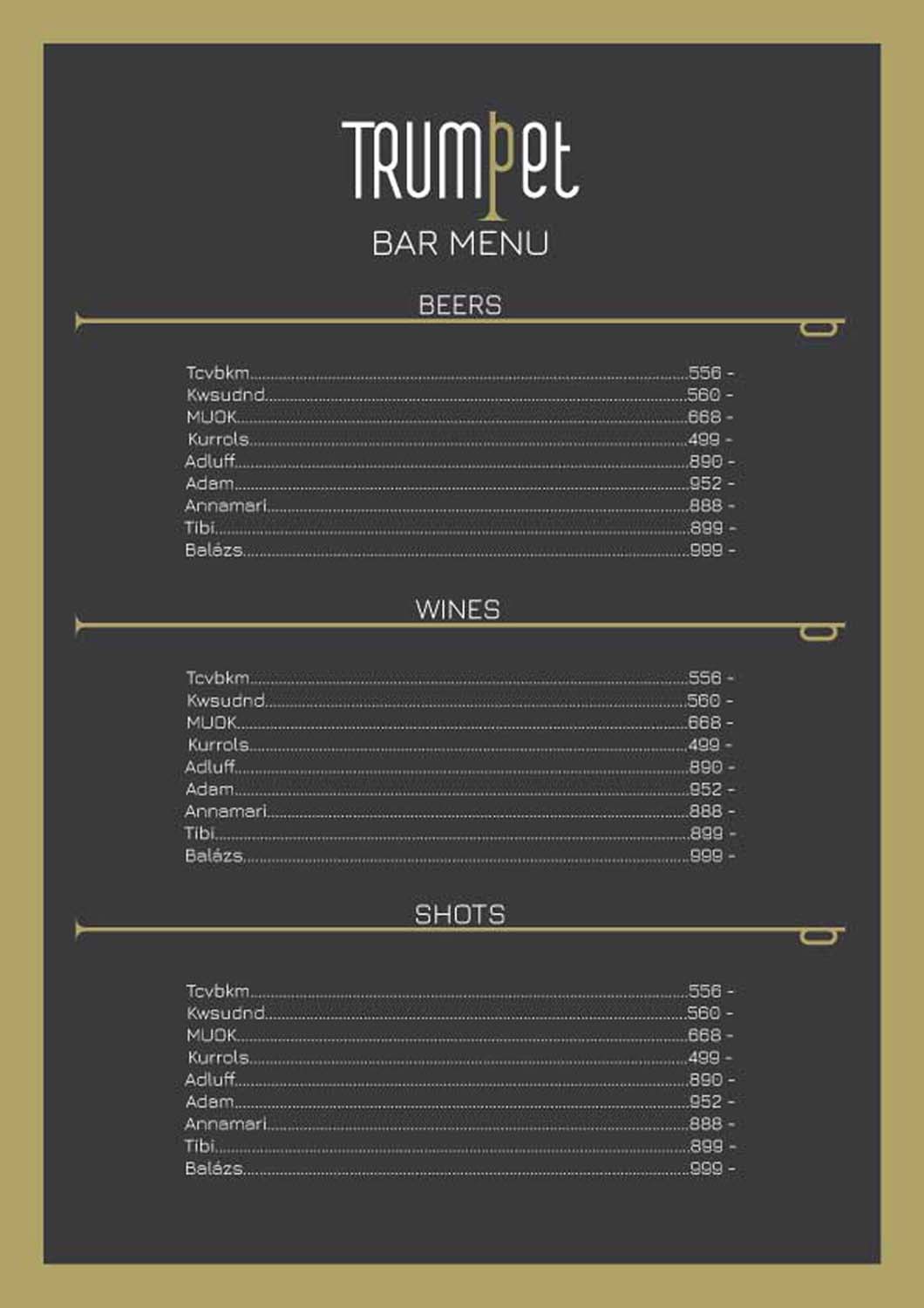 Forgács Levente grafikus képzés végén leadott vizsgaremek 