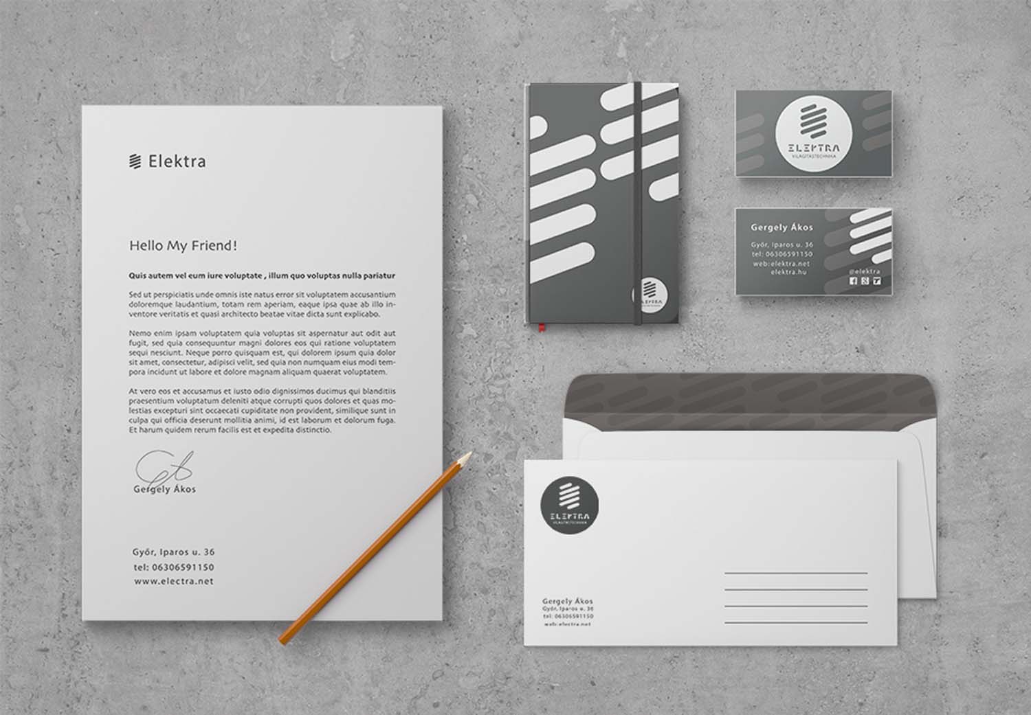 György Emília grafikus képzés végén leadott portfólió 