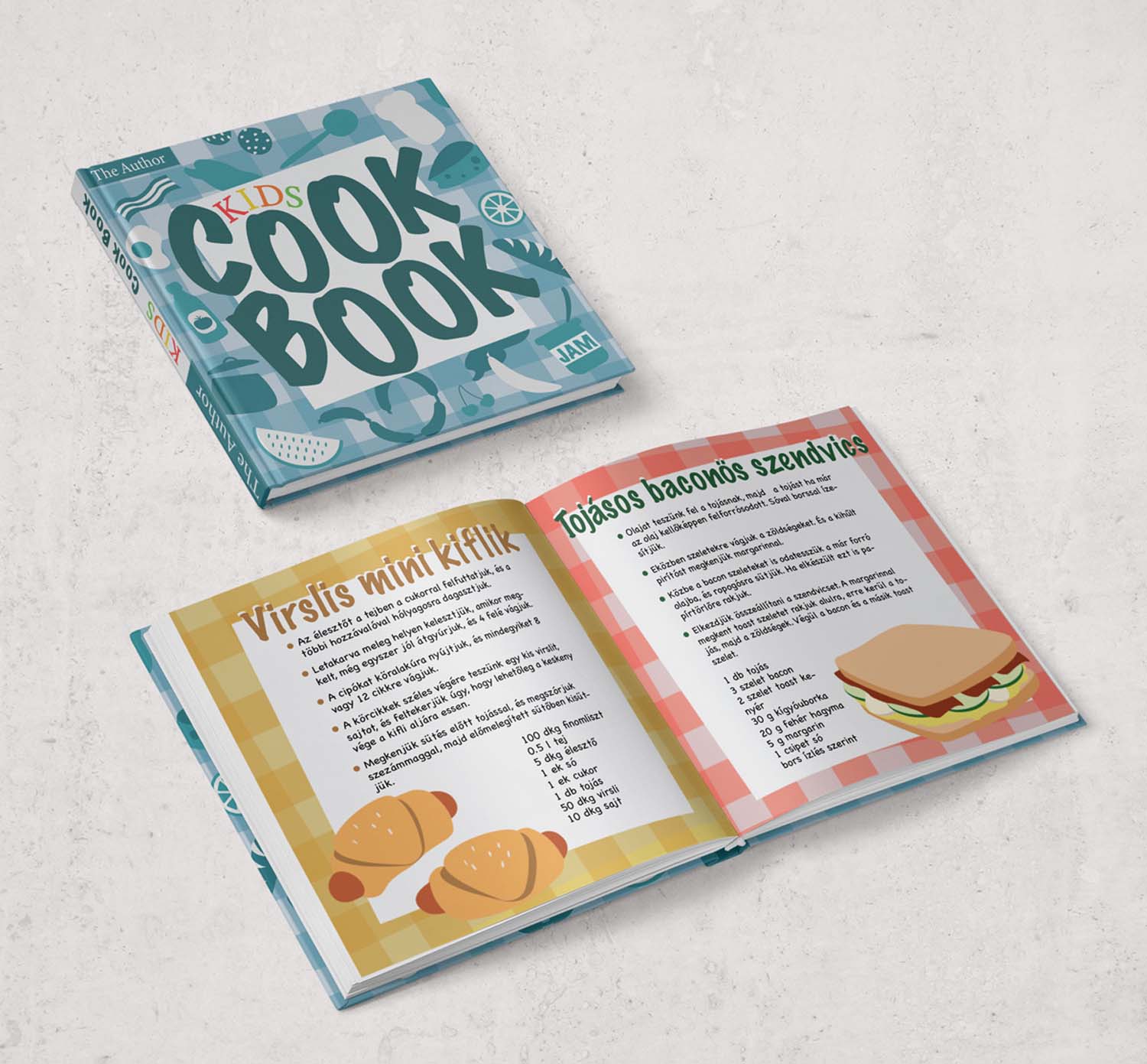 György Emília grafikus képzés végén leadott portfólió 