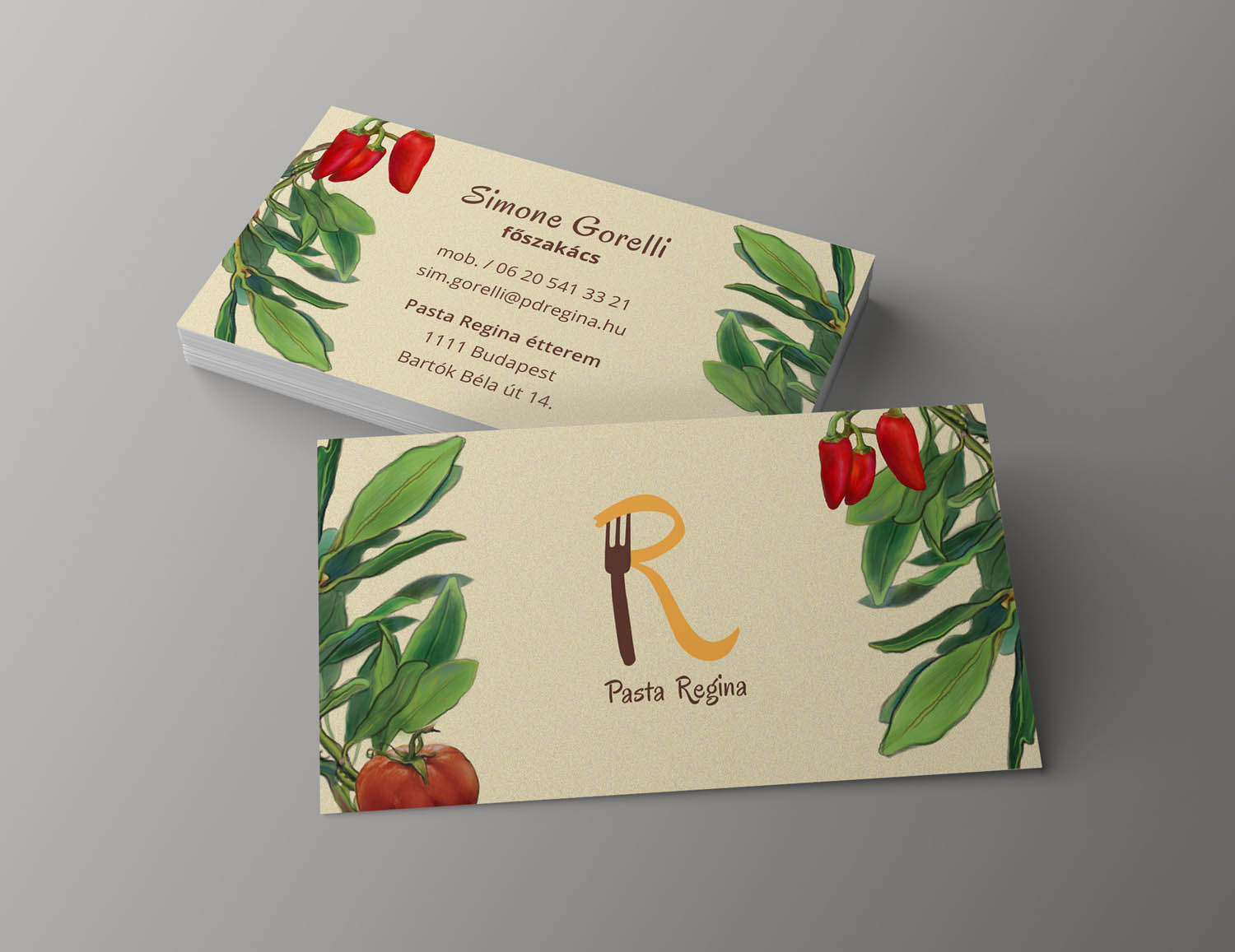 Bakonyi Tímea grafikus képzés végén leadott vizsgaremek 