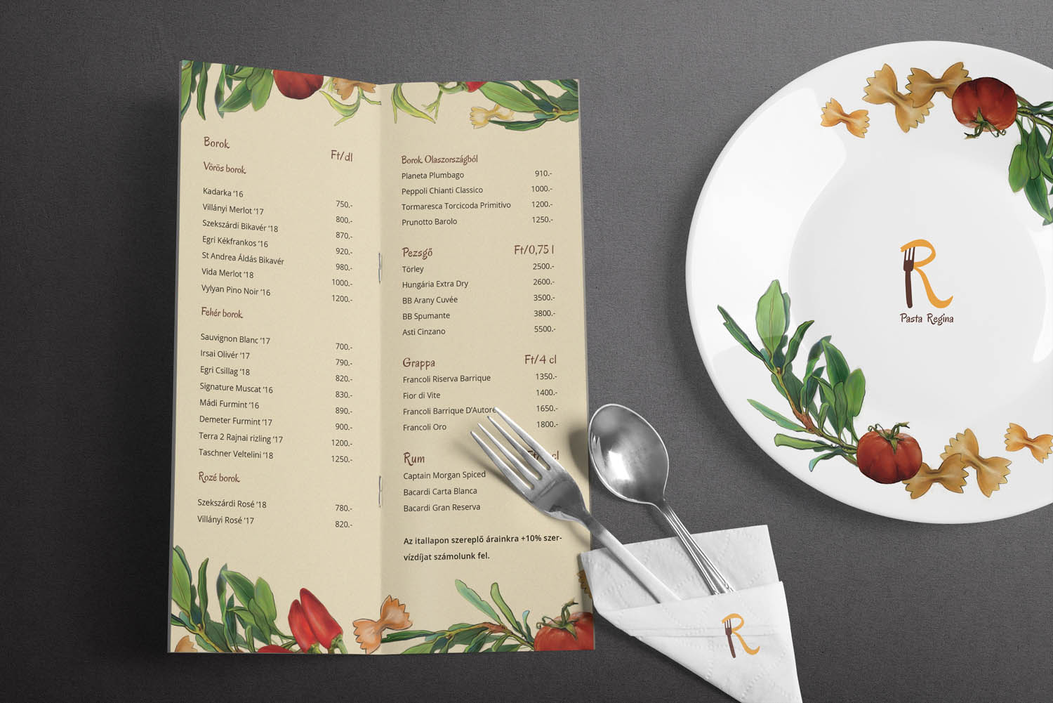 Bakonyi Tímea grafikus képzés végén leadott vizsgaremek 