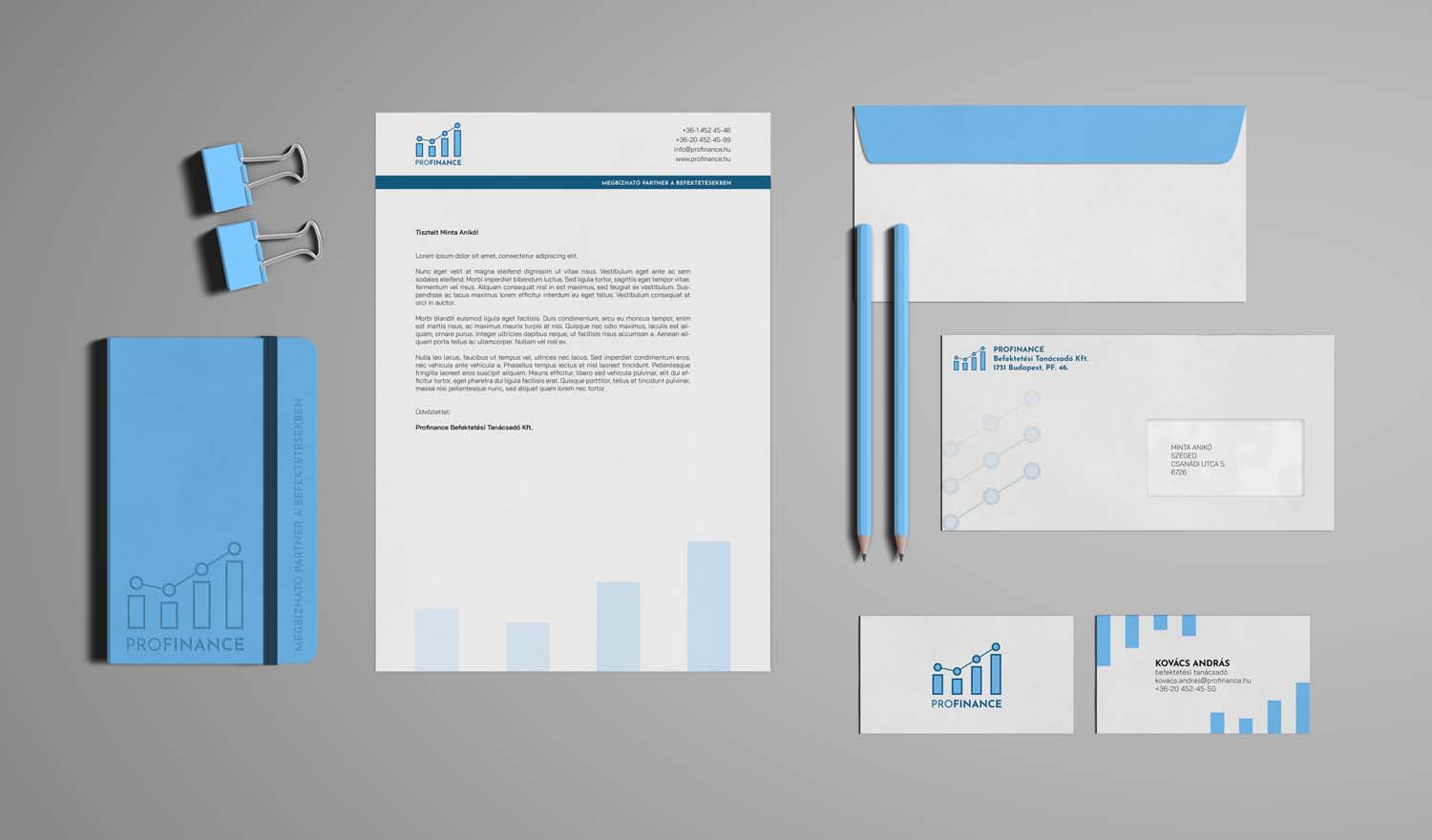 Horváth András grafikus képzés végén leadott portfólió 