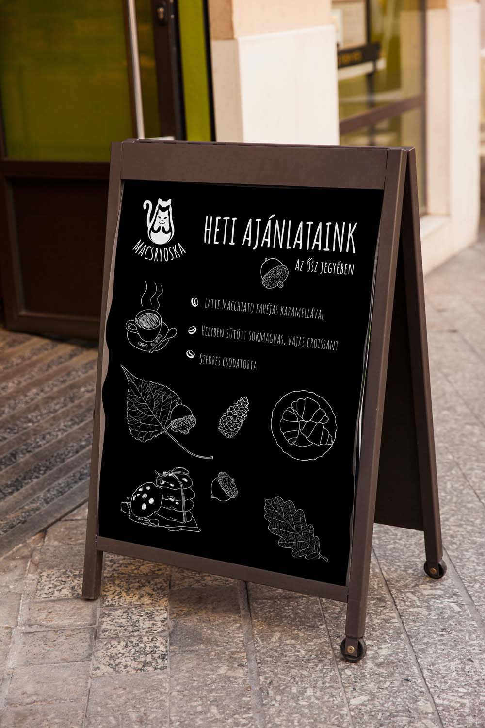 Horváth András grafikus képzés végén leadott vizsgaremek 