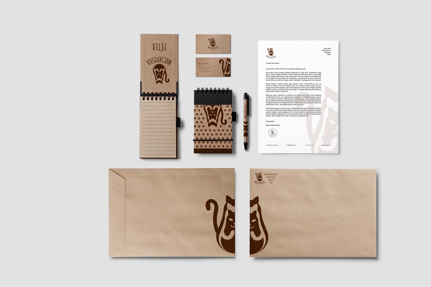 Horváth András grafikus képzés végén leadott vizsgaremek 