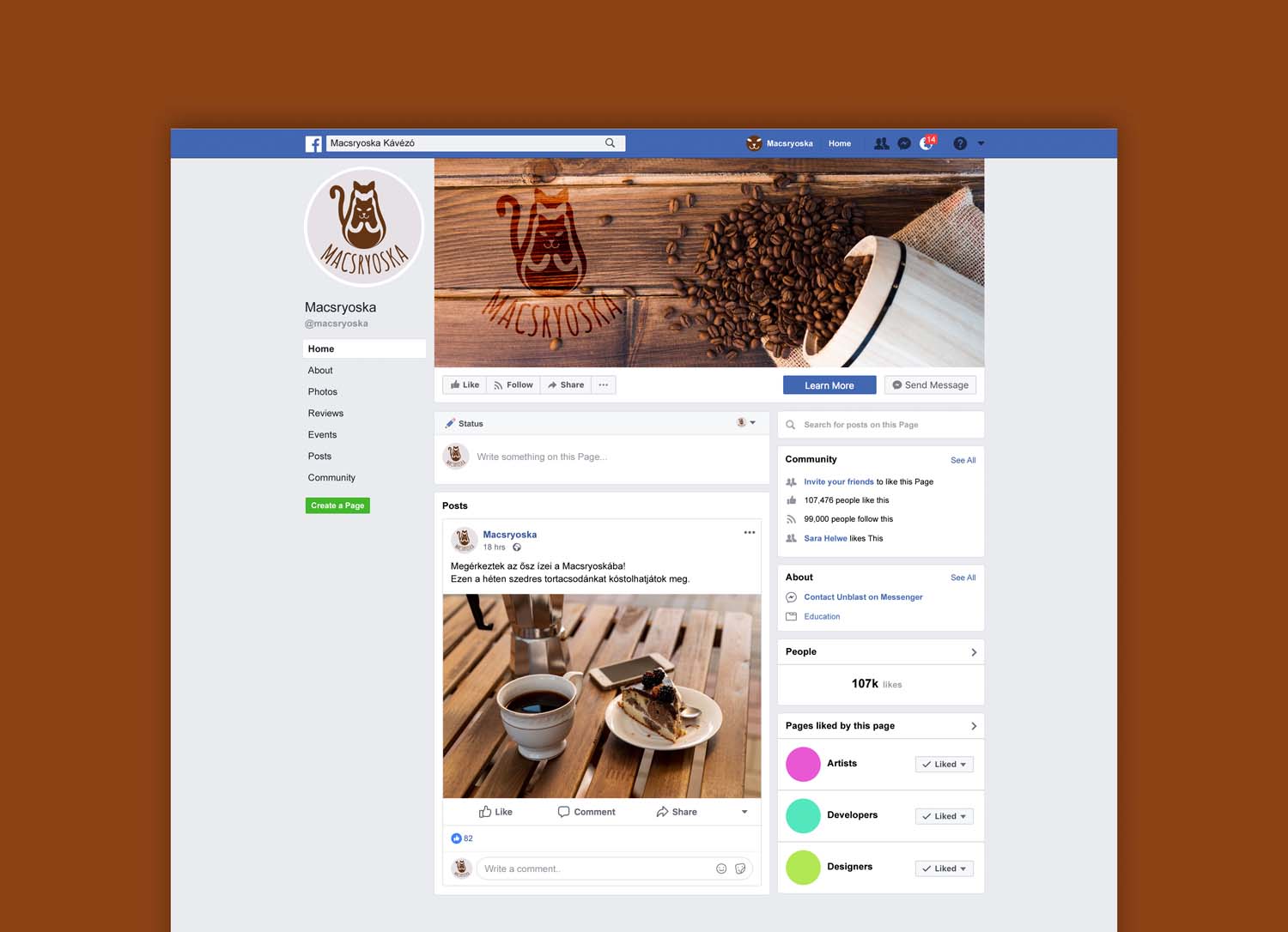 Horváth András grafikus képzés végén leadott vizsgaremek 