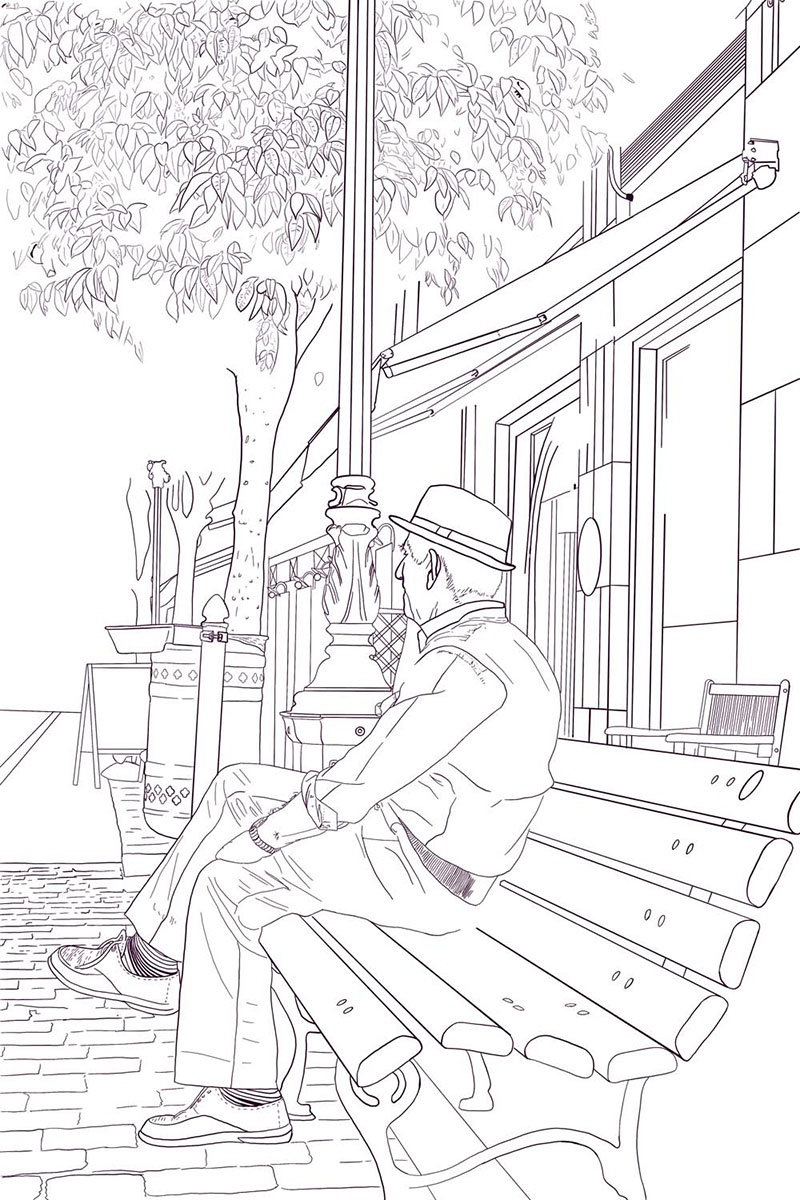 Kapitány Dorottya grafikus képzés végén leadott portfólió 