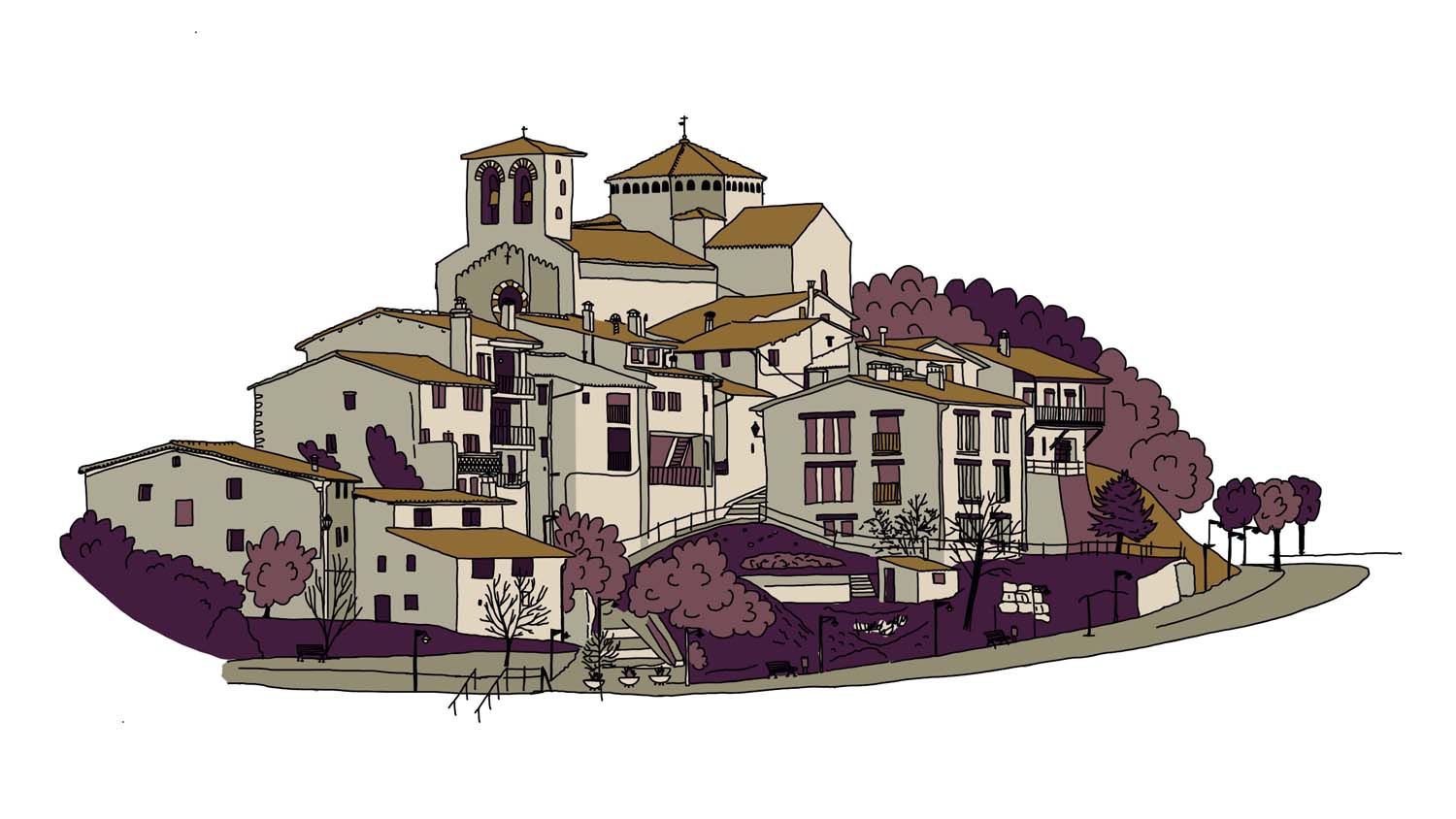 Kapitány Dorottya grafikus képzés végén leadott portfólió 