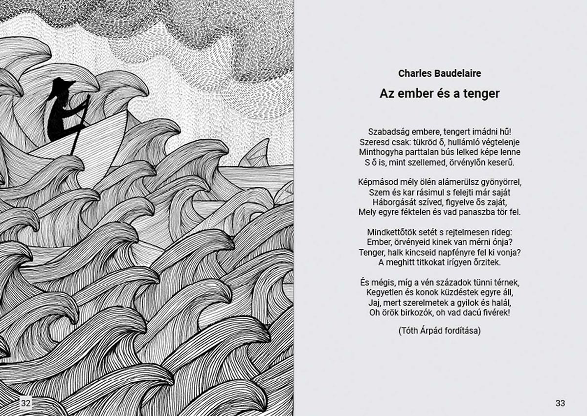 Német Lilla grafikus képzés végén leadott portfólió 