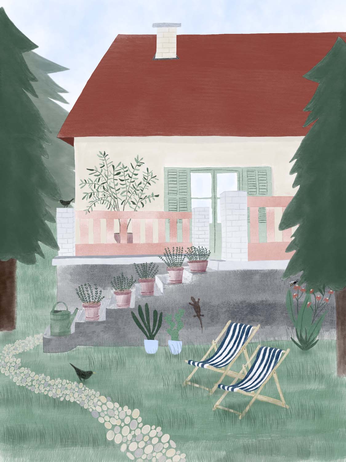 Német Lilla grafikus képzés végén leadott portfólió 