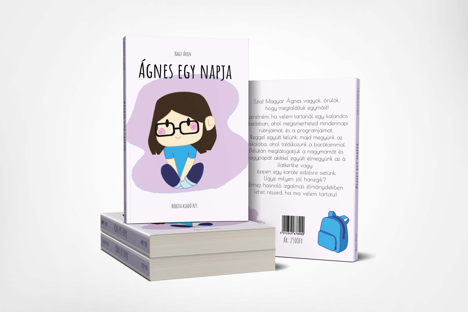 Tóth Kitti grafikus képzés végén leadott portfólió 