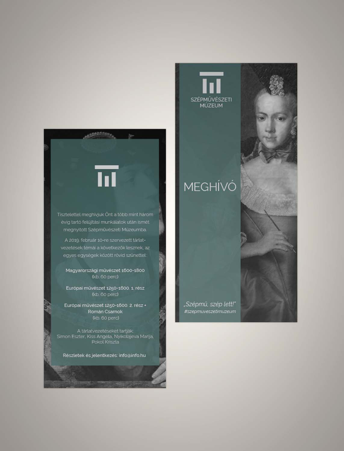 Tóth Kitti grafikus képzés végén leadott portfólió 