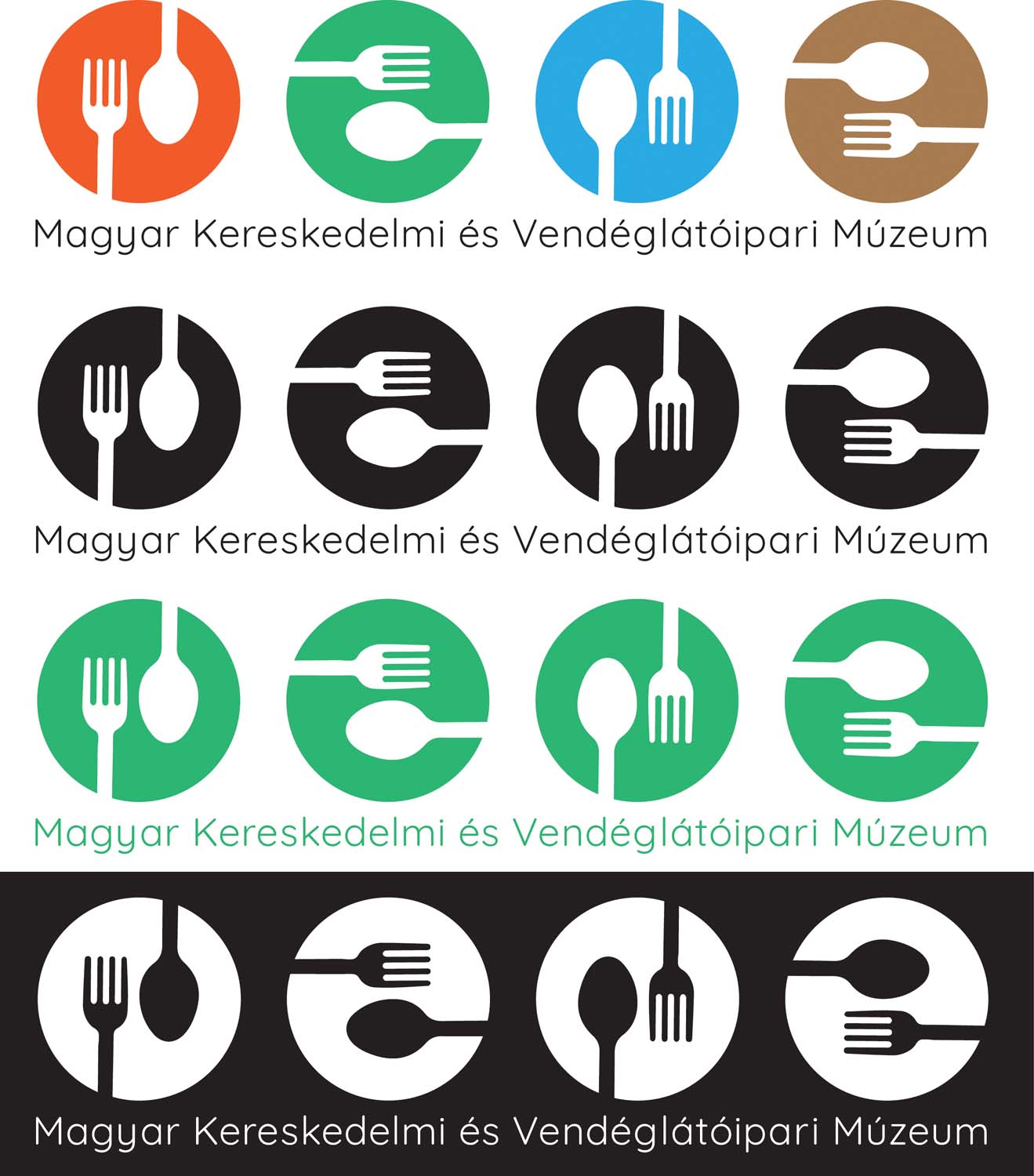 Tóth Kitti grafikus képzés végén leadott portfólió 