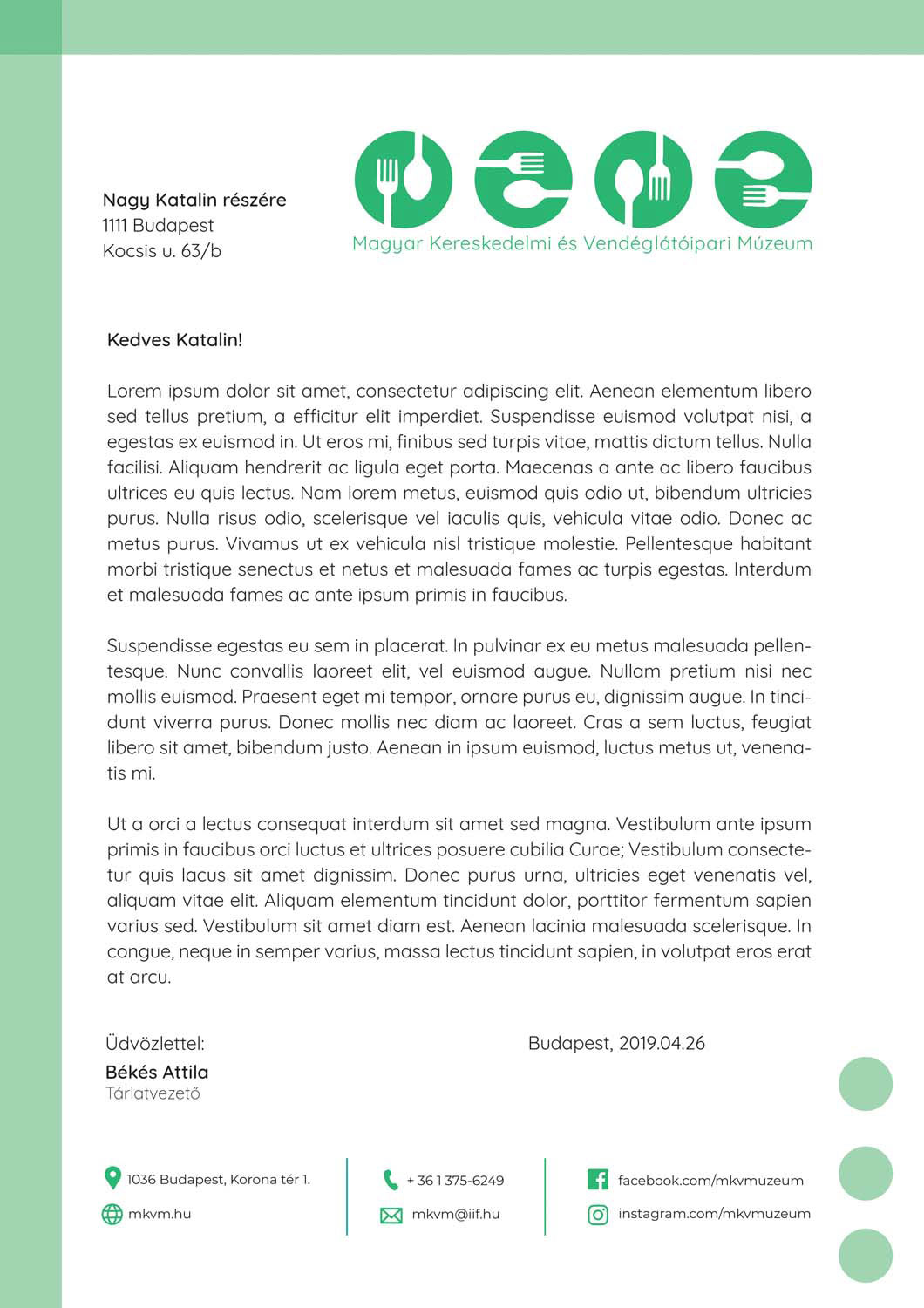 Tóth Kitti grafikus képzés végén leadott portfólió 