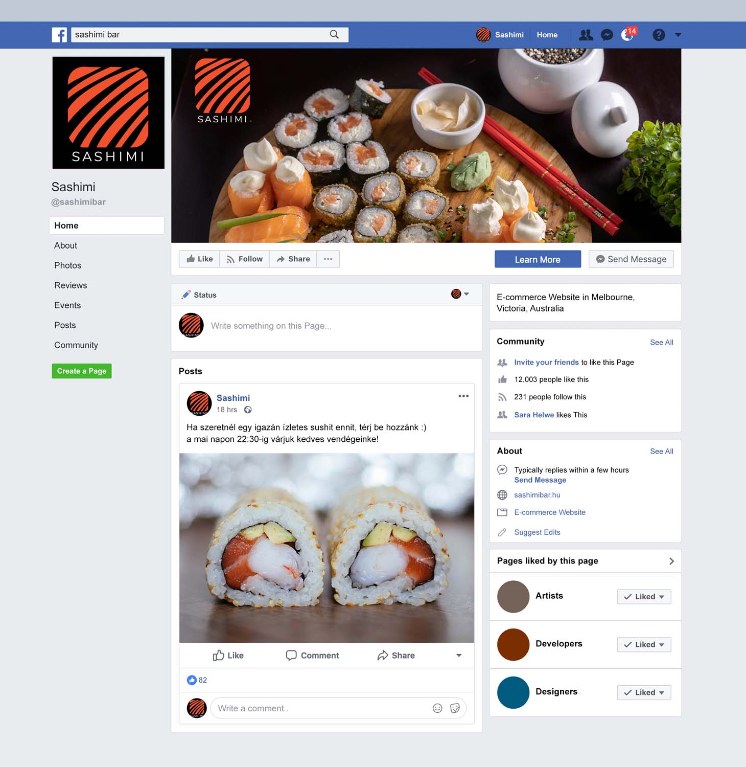 Tóth Kitti grafikus képzés végén leadott vizsgaremek 