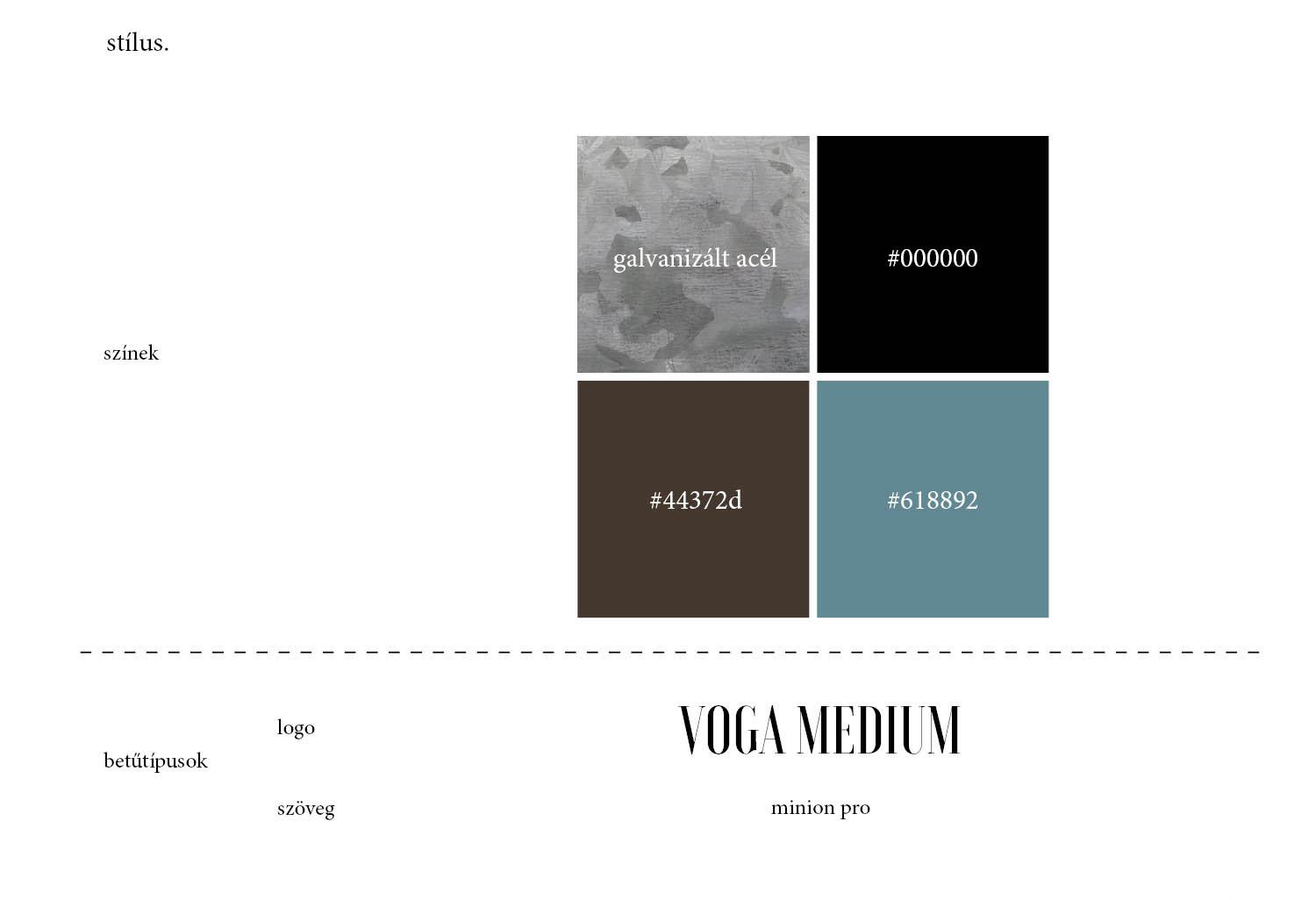 Szilágyi Lilla Krisztina  grafikus képzés végén leadott portfólió 