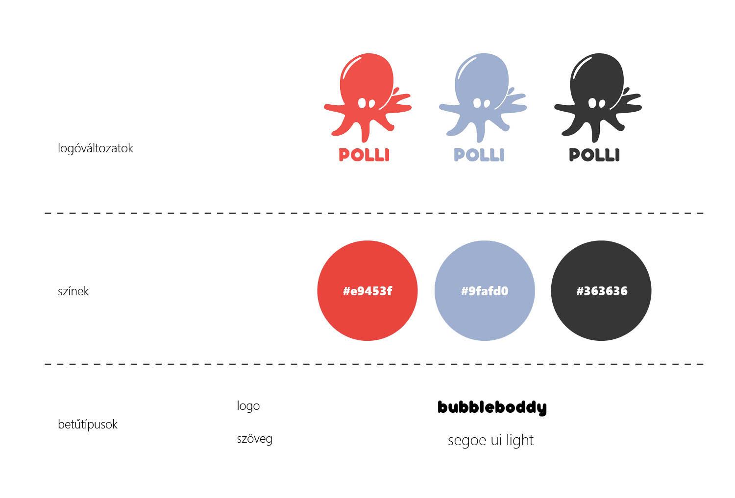 Szilágyi Lilla Krisztina  grafikus képzés végén leadott portfólió 