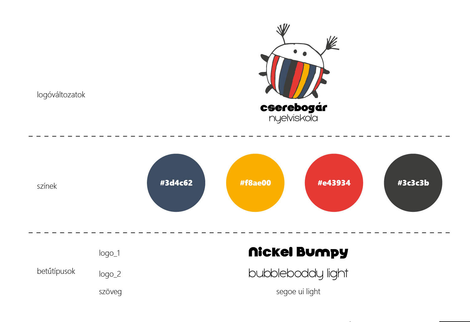 Szilágyi Lilla Krisztina  grafikus képzés végén leadott portfólió 