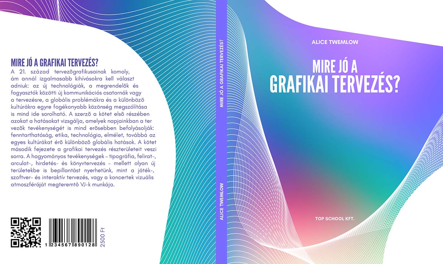 Vásáreczki Csenge grafikus képzés végén leadott portfólió 