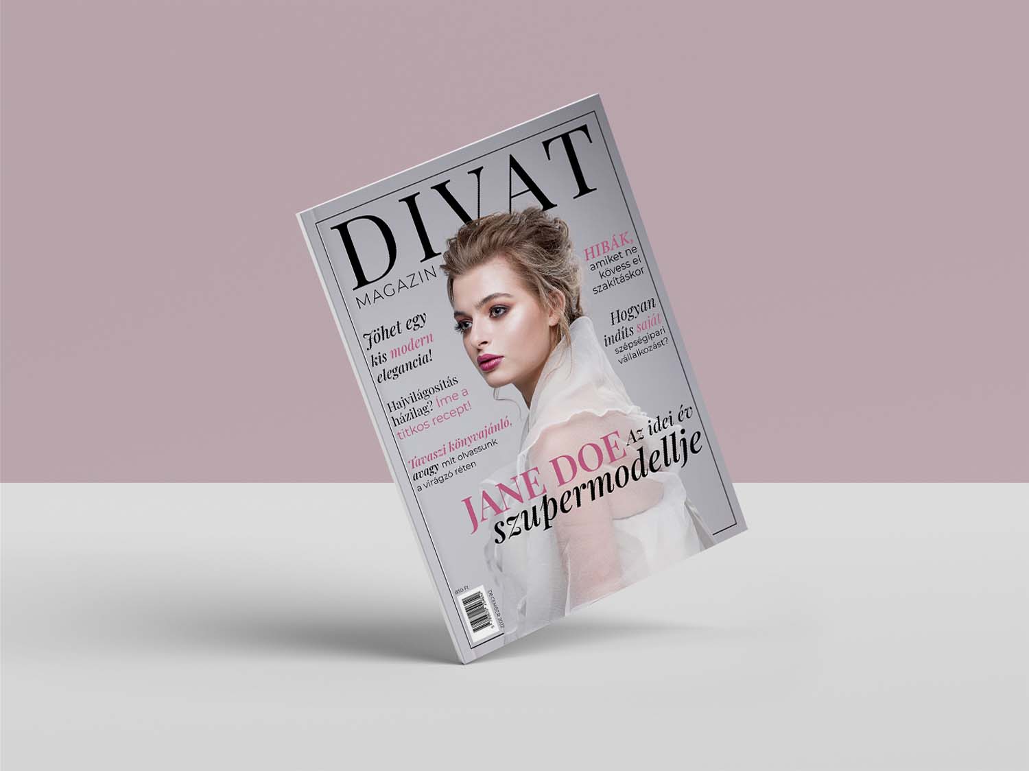 Vásáreczki Csenge grafikus képzés végén leadott portfólió 