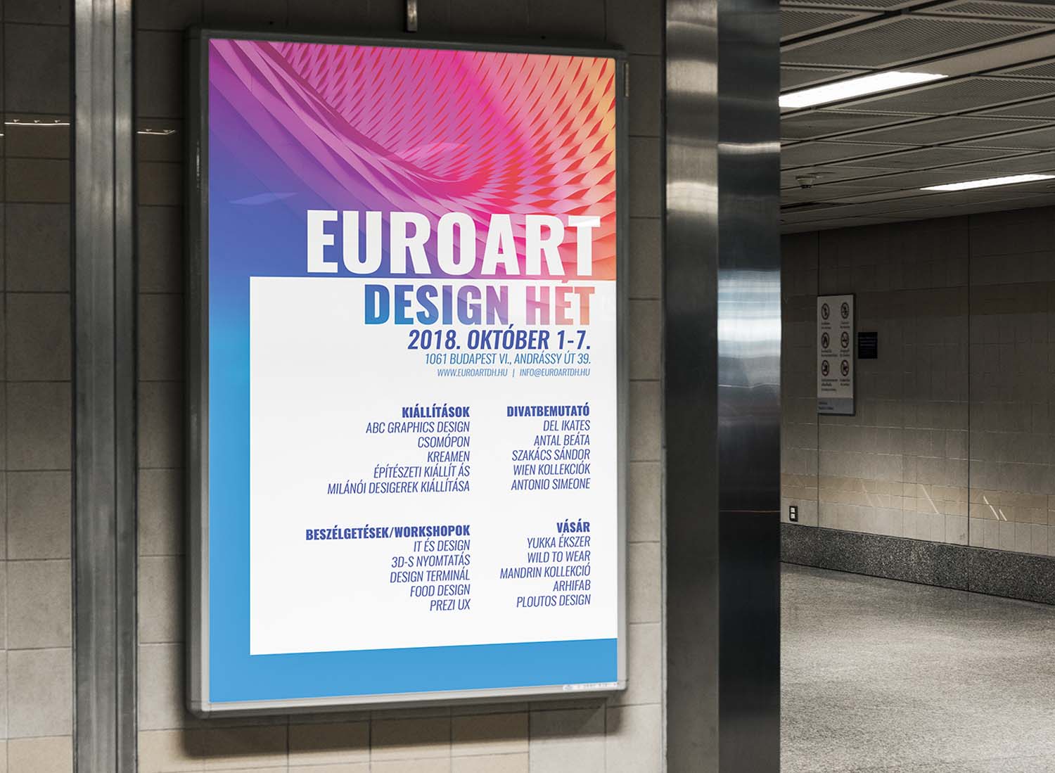 Vásáreczki Csenge grafikus képzés végén leadott portfólió 