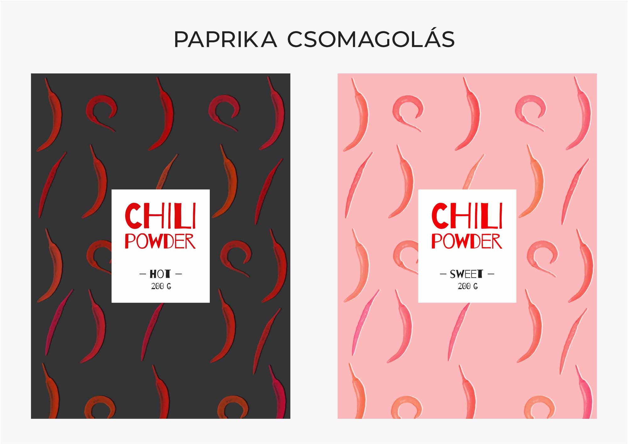 Primmer Réka grafikus képzés végén leadott portfólió 