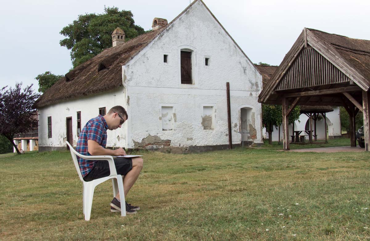 Rajzóra a Top School táborban