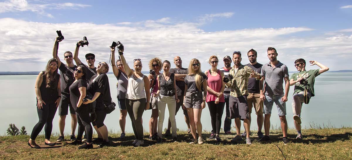 Csoportkép Top School alkotótábor