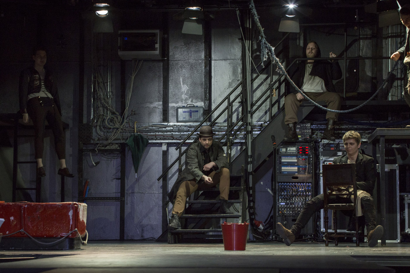 Színház fotó gyakorlat a Fotográfus OKJ tanfolyamon