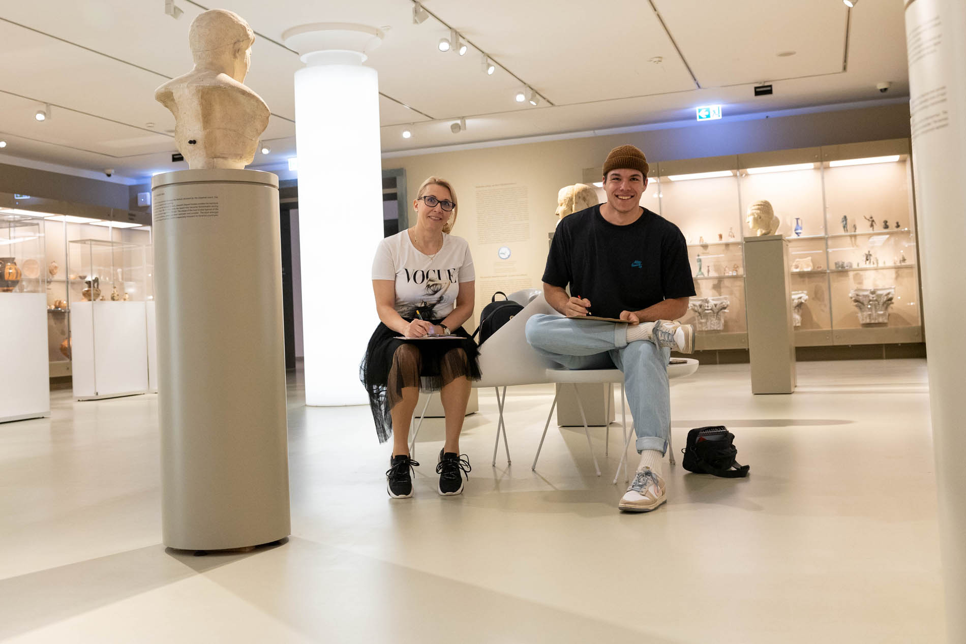 Ókori művészetek a grafikus tanfolyamon